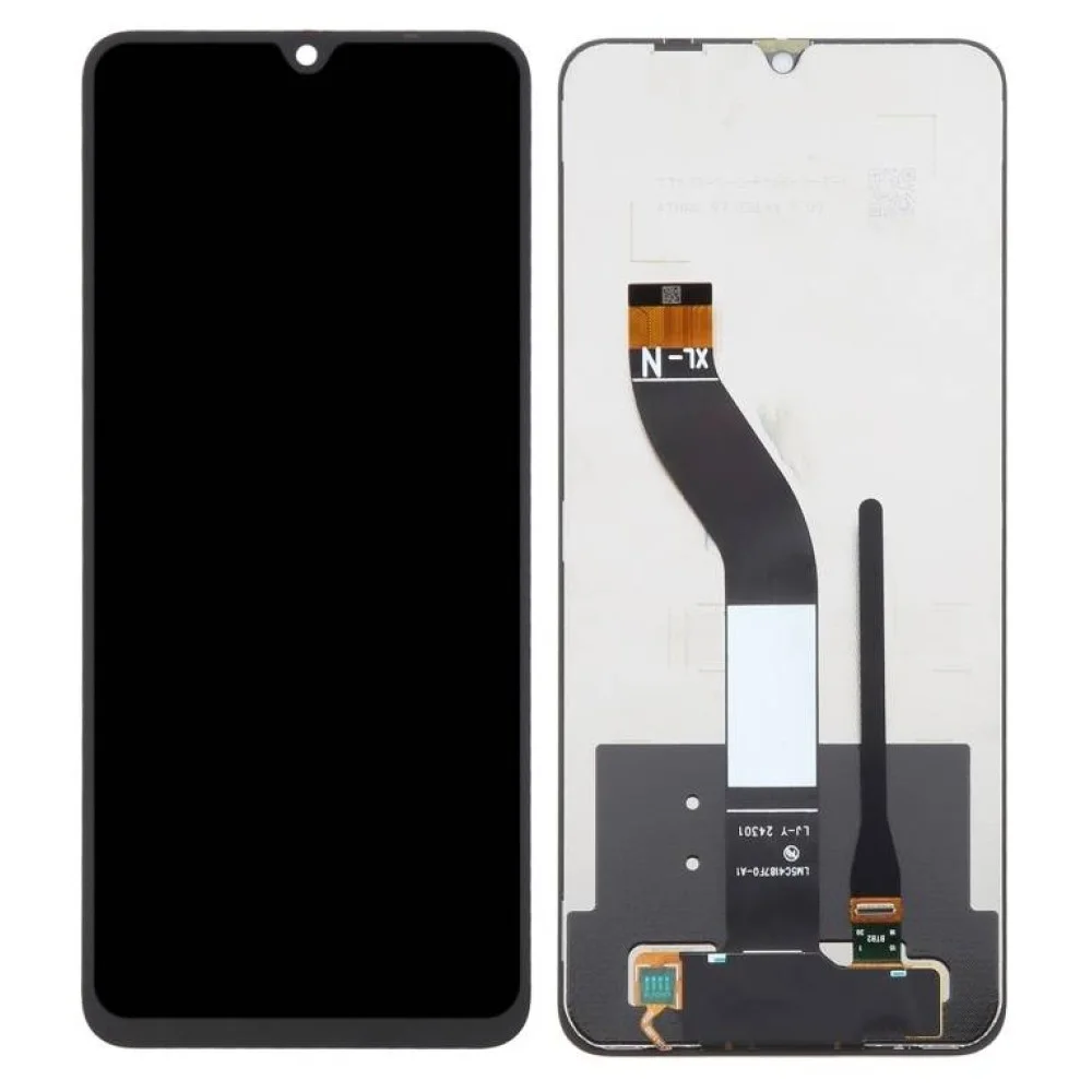 Xiaomi Redmi Poco C75 Çıtalı Ekran Dokunmatik Siyah Orijinal