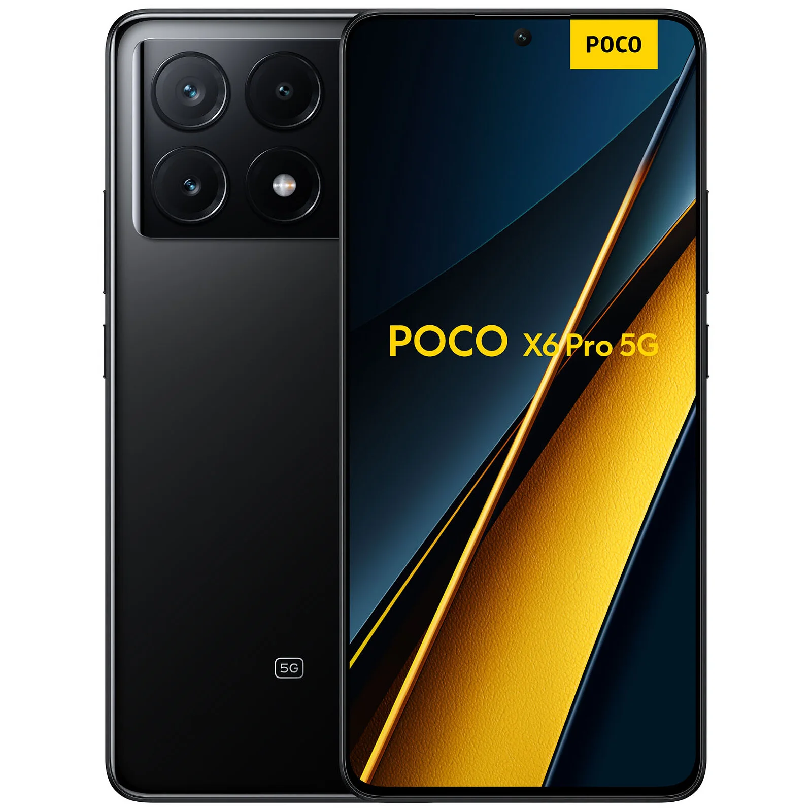 Xiaomi Redmi Poco X6 Pro Çıtalı Ekran Dokunmatik Siyah SOFT OLED Kalite Ekran