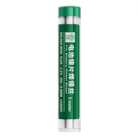 Xuanxing 0,8 mm Kurşunlu Pil Nikel Lehim Teli – 3 Metre