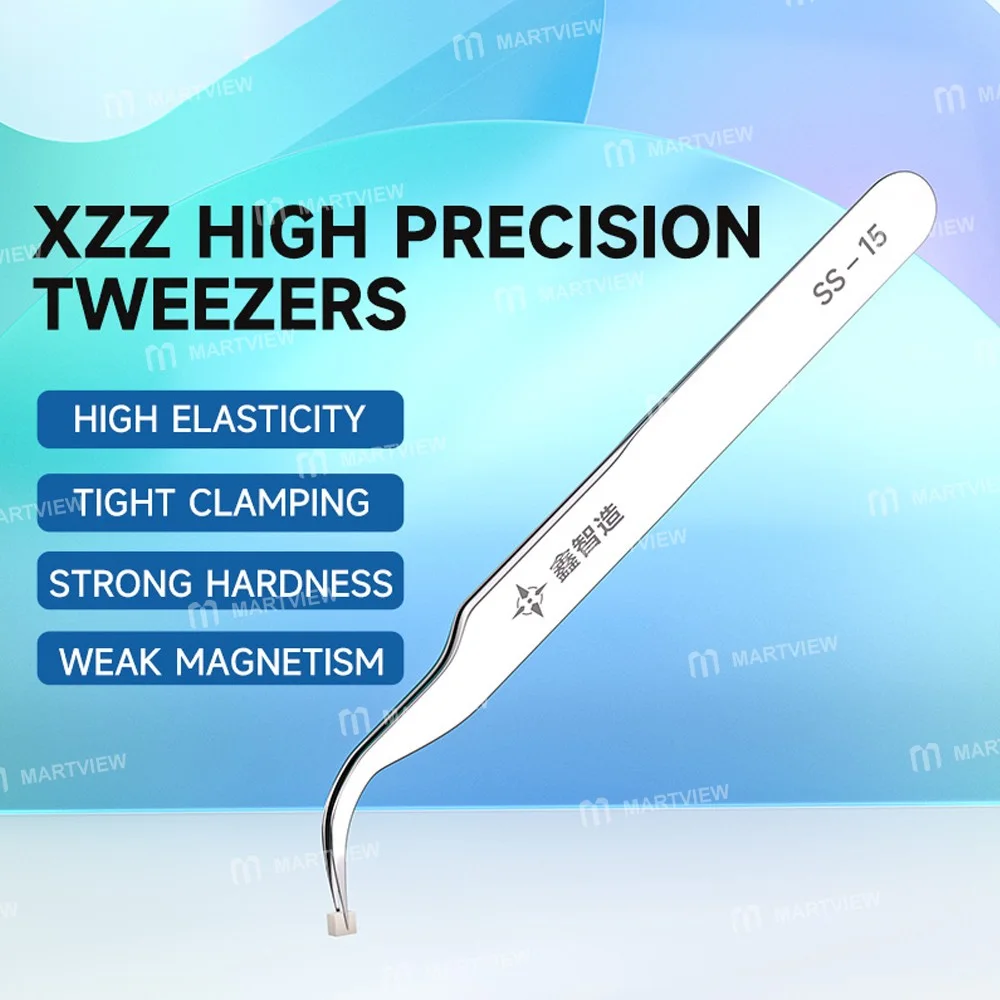 XZZ SS-15 Zayıf Manyetik Paslanmaz Çelik Süper Sert Özel Kavisli Uçlu Cımbız