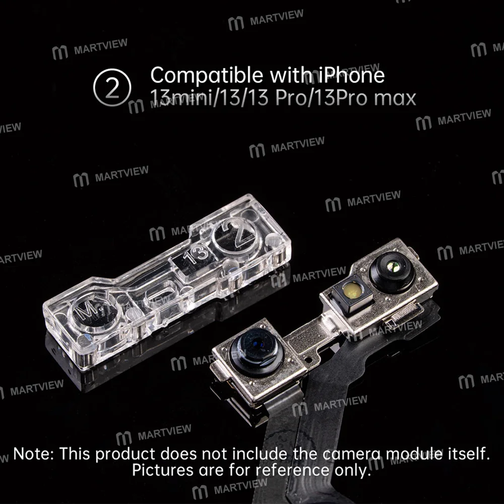 YCS MY iPhone Ön Kamera Lens Koruma Aparatı (iPhone X – 17 Pro Max için) – 4 Adet
