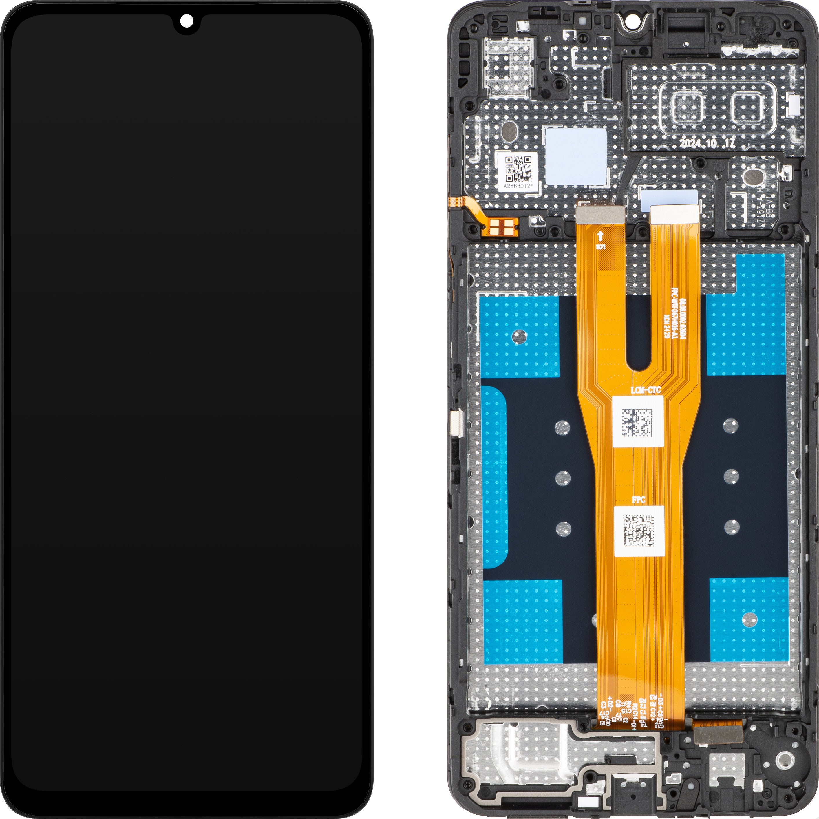 Samsung A06 A065 Ekran Dokunmatik Siyah