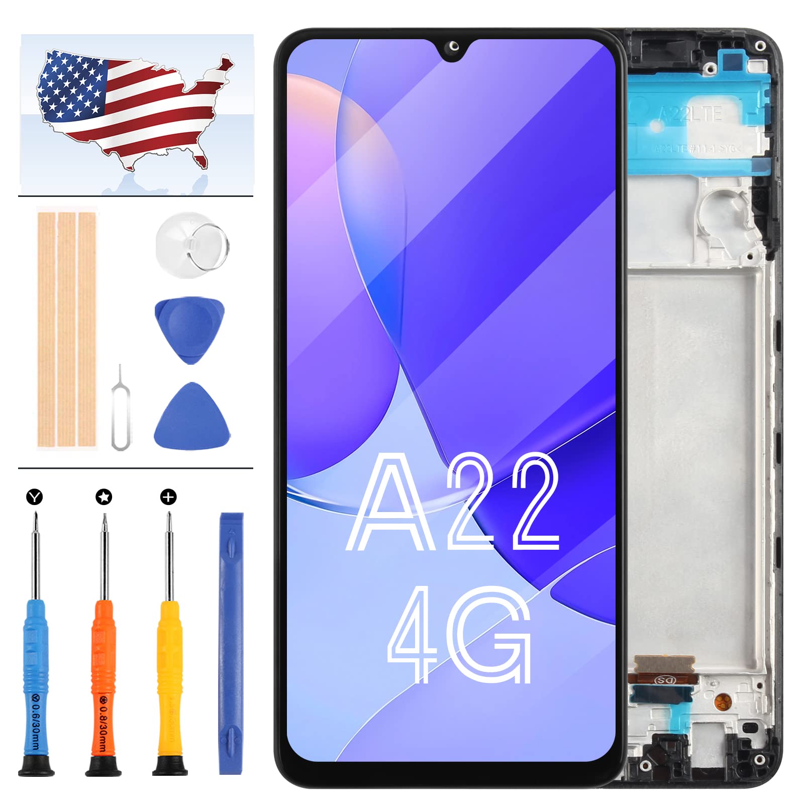 Samsung A22 A225 4G TFT Çıtalı Ekran Dokunmatik