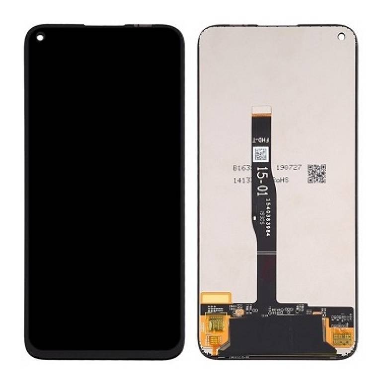 Huawei P40 Lite Alfa Çıtalı Ekran Dokunmatik Siyah