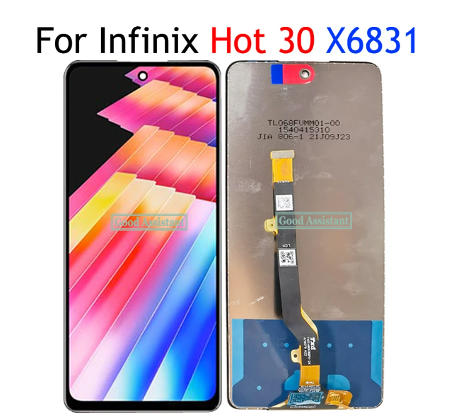 İnfinix Hot 30 X683 Çıtalı Ekran Dokunmatik