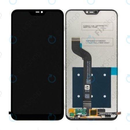 Xioami Mi A2 Lite Redmi 6 Pro Note 6 Ekran Dokunmatik Siyah