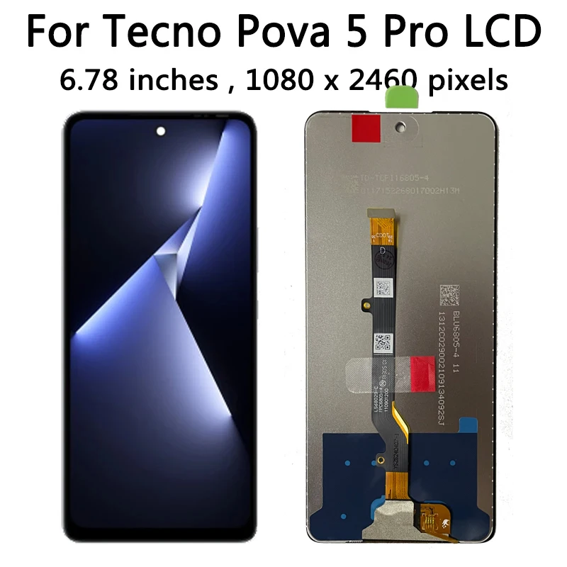 Tecno Pova 5 Ekran Dokunmatik
