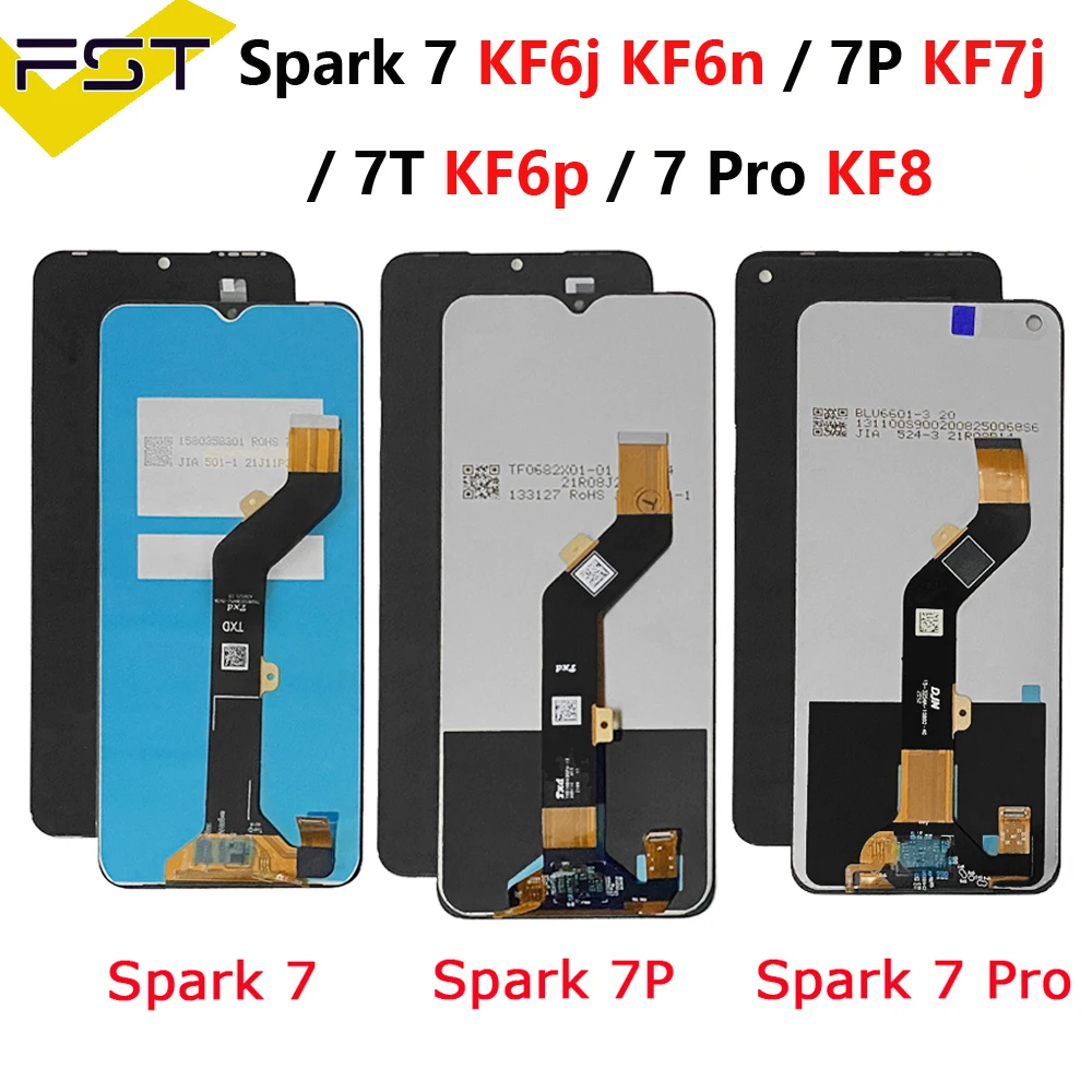 Tecno Spark 7 Ekran Dokunmatik