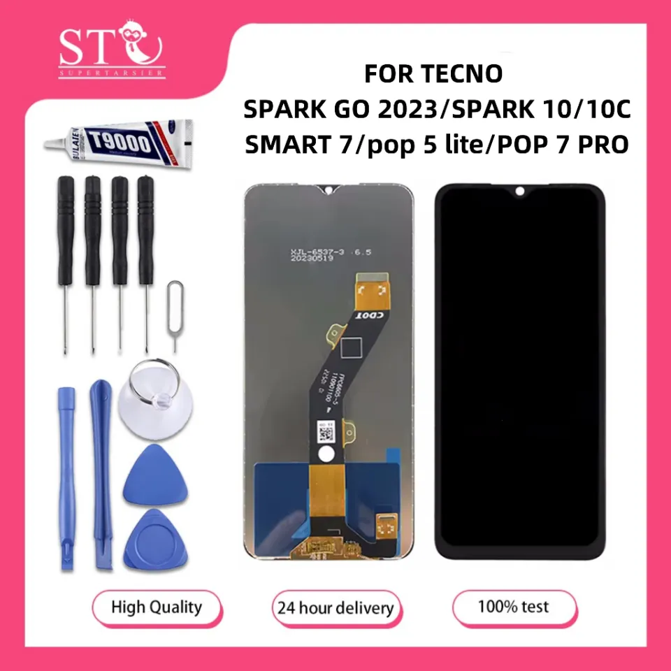 Tecno Spark Go 2023 Spark 10 Spark 10C Smart 7 Ekran Dokunmatik