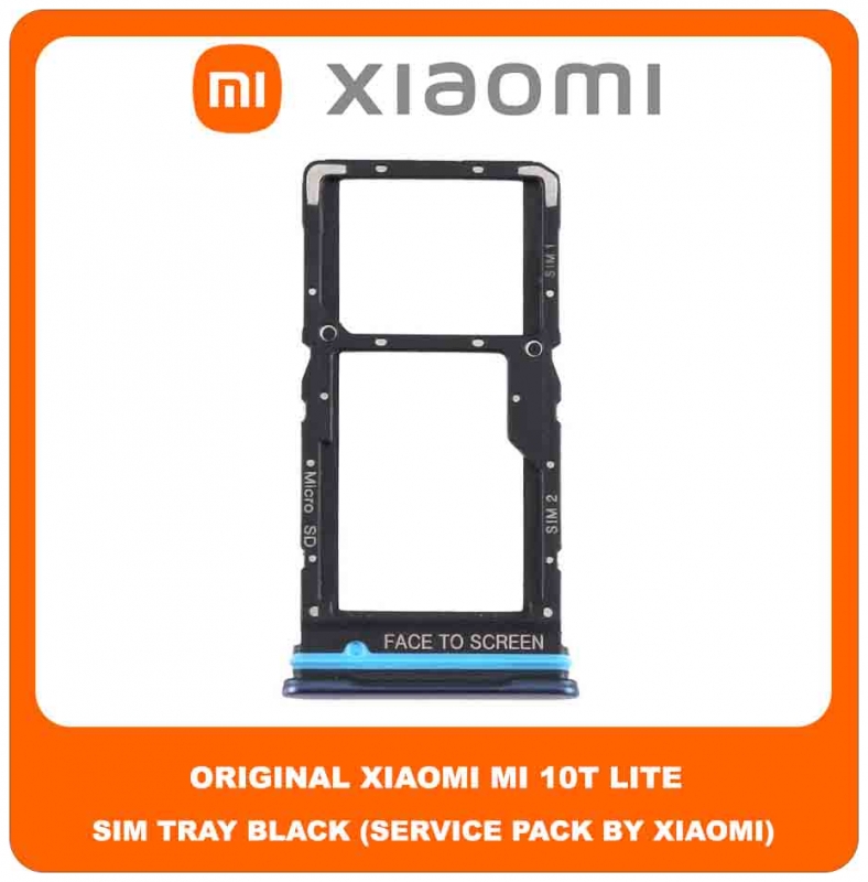 Xioami Mi 10T Lite Sim Kapağı Siyah