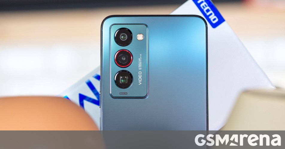 Tecno Camon 18 Parmak İzi Mavi