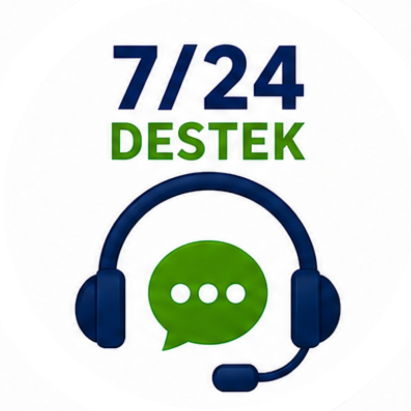 7/24 Müşteri Hizmetleri